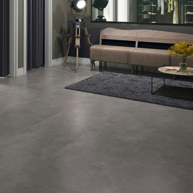 Carrelage sol moderne Allure grafito 90*90 cm