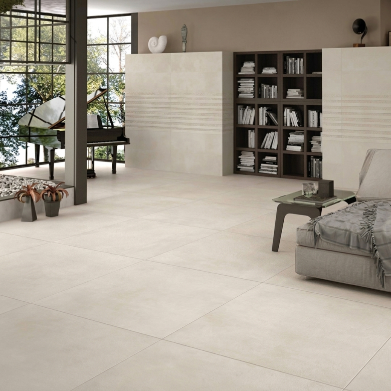 Carrelage sol moderne Cristalli beige 30x60 cm