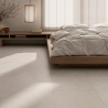 Carrelage sol effet pierre Suwon ivoire 60x120 cm