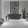 Carrelage sol moderne Cristalli gris 30x60 cm