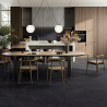 Carrelage sol effet pierre Volcania lave 120x120 cm