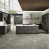 Carrelage sol effet pierre Dolomie Terre 30x60 cm