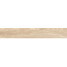 Carrelage sol extérieur effet bois Bosquet beige clair R11 20x120 cm