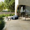 Carrelage sol extérieur effet pierre Arezzo beige R11 60x60 cm