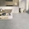 Carrelage sol extérieur effet pierre Alta gris R12 45x65 cm