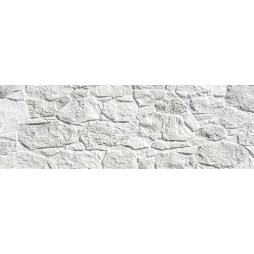 Carrelage effet parement Maduro blanc 32x89 cm