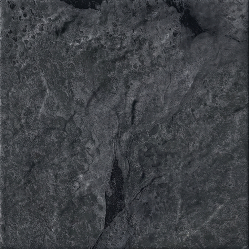 Carrelage sol extérieur effet Pierre de Bali Kuta Black R11 15x15 cm
