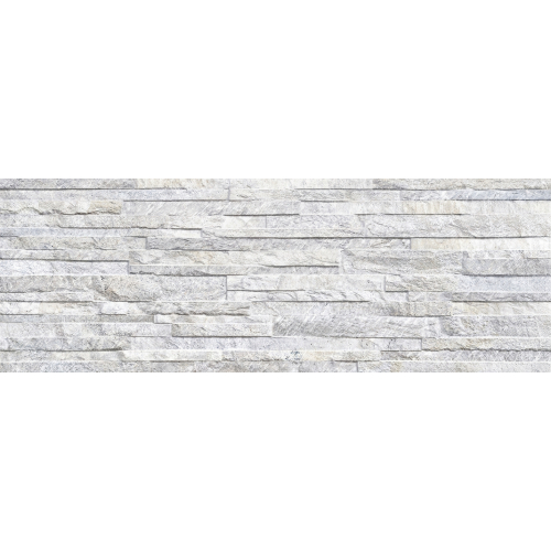 Carrelage effet parement Arcane blanc 32x89 cm