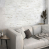Carrelage effet parement Arcane marbre 32x89 cm