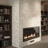 Carrelage effet parement Arcane beige 32x89 cm