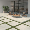 Dalle extérieur Arès 2.0 beige R11 60x60 cm