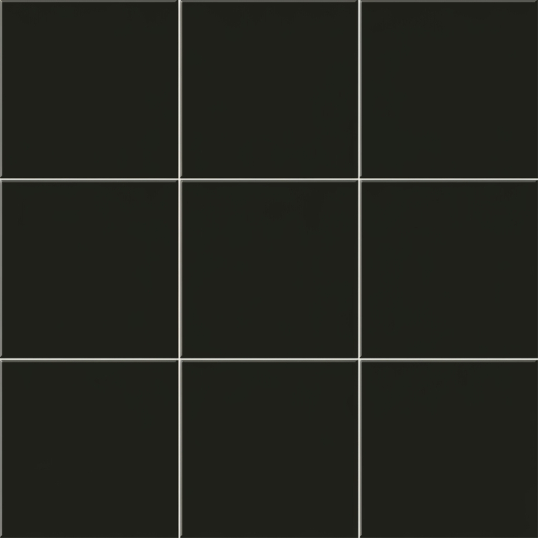 Carrelage mur Sunshine mat Noir 20x20 cm