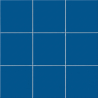 Carrelage mur Sunshine mat Bleu nuit 20x20 cm