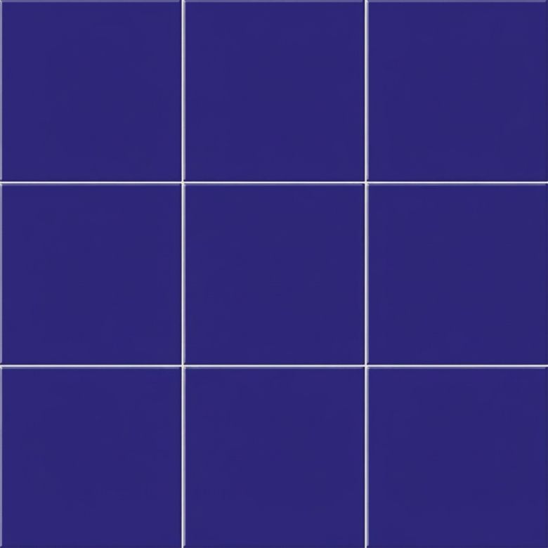 Carrelage mur Sunshine brillant Bleu marine 20x20 cm