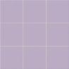 Carrelage mur Sunshine mat Violette 20x20 cm
