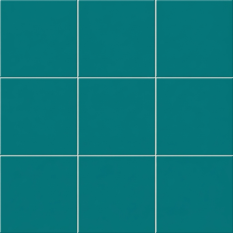 Carrelage mur Sunshine brillant Bleu océan 20x20 cm