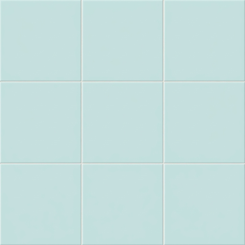 Carrelage mur Sunshine mat Turquoise 20x20 cm