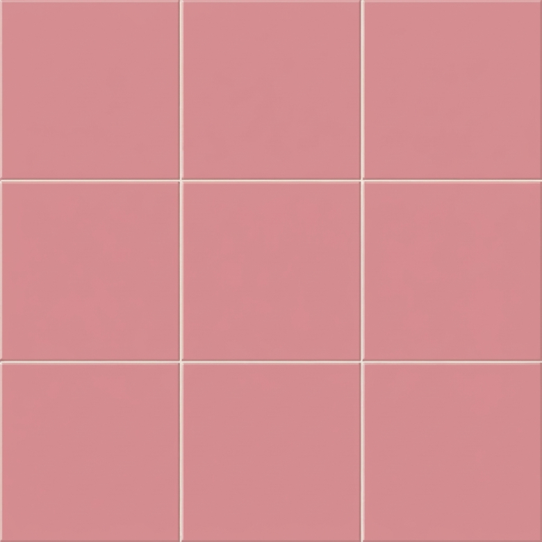 Carrelage mur Sunshine mat iris rosé 20x20 cm