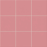Carrelage mur Sunshine mat iris rosé 20x20 cm