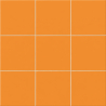 Carrelage mur Sunshine brillant Mandarine 20x20 cm