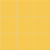 Carrelage mur Sunshine brillant Jaune 20x20 cm