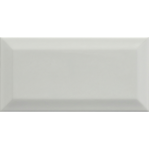 Carrelage mur Métro Colors Gris 10x20 cm biseauté