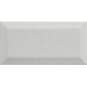 Carrelage mur Métro Colors Gris 10x20 cm biseauté