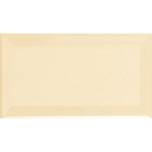 Carrelage mur Métro Colors Beige 10x20 cm biseauté