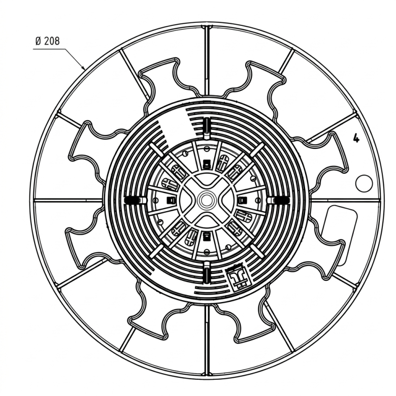 Plots Essentiel autonivelant 55/75 mm (60 pièces) Jouplast