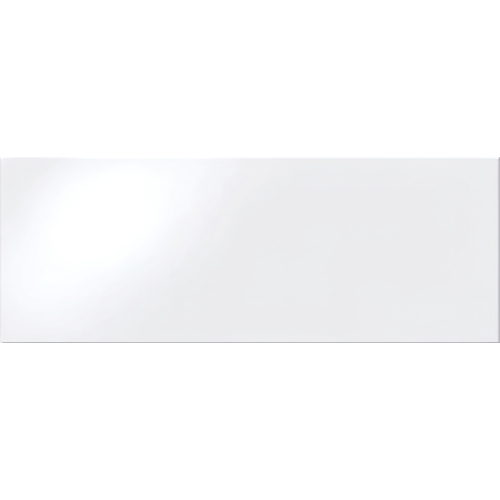 Carrelage mur Blanc brillant 25x50 cm