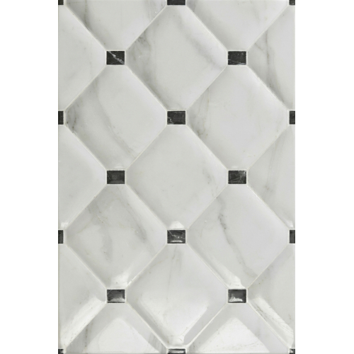 Carrelage mur Tolosane décor 25x50 cm