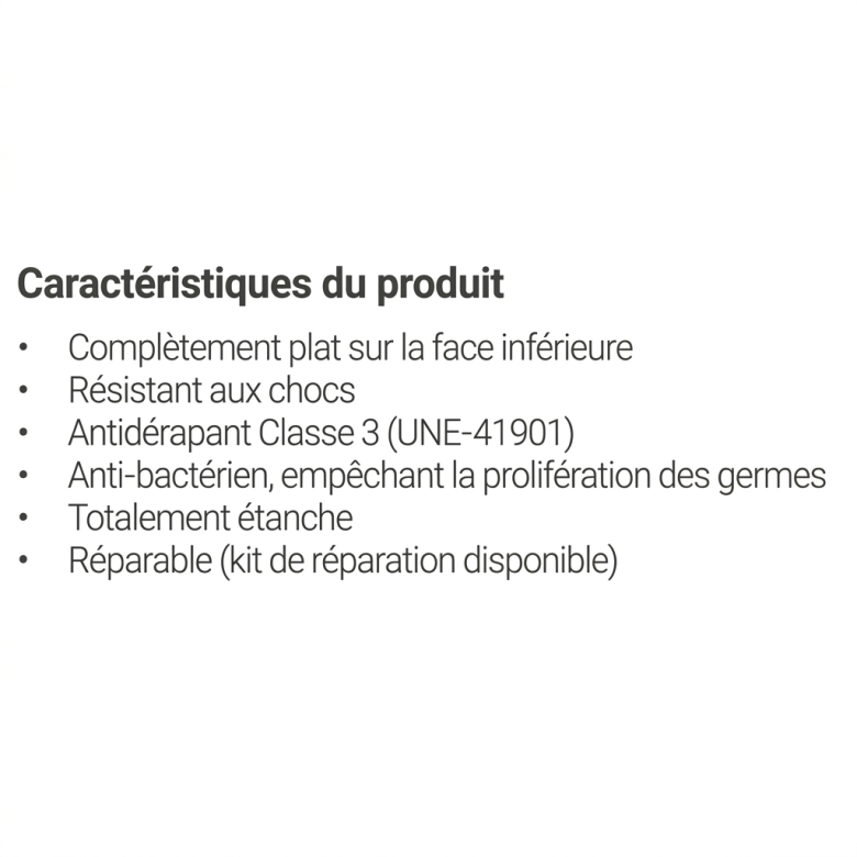 Receveur Star Blanc Ardoise adouci extraplat 90x160 cm