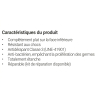 Receveur Star Blanc Ardoise adouci extraplat 90x160 cm
