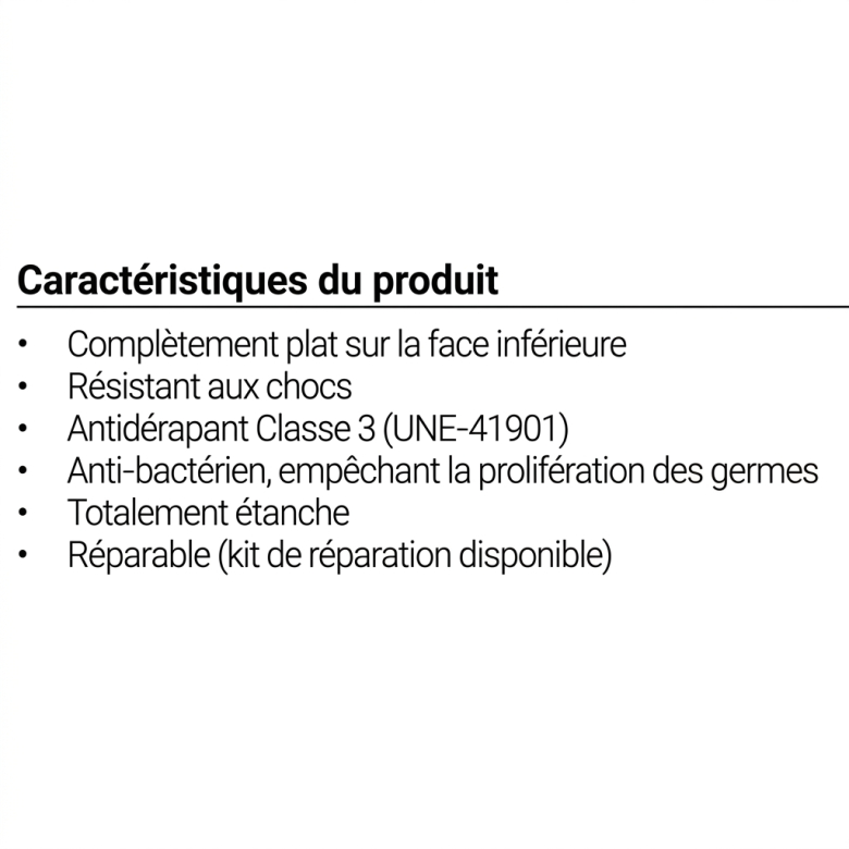 Receveur Star Blanc Ardoise adouci extraplat 90x120 cm