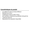 Receveur Star Blanc Ardoise adouci extraplat 90x120 cm