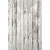 Receveur Bois Blanc Vintage lisse antidérapant 