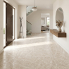 Carrelage sol effet marbre Joali blanc grisé mat 30x60 cm