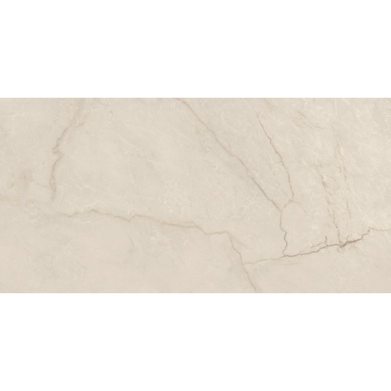 Carrelage sol poli effet marbre Joali ivoire 60120 cm
