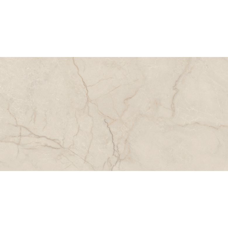 Carrelage sol poli effet marbre Joali ivoire 60120 cm