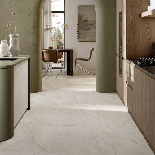 Carrelage sol effet marbre...