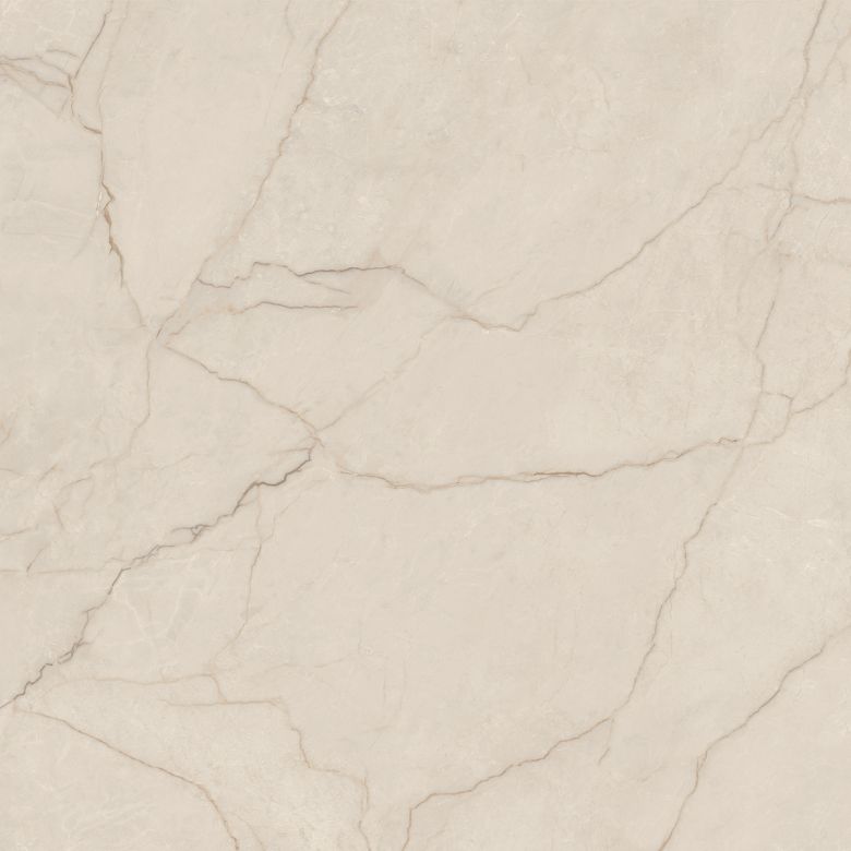 Carrelage sol effet marbre Joali ivoire mat 120x120 cm