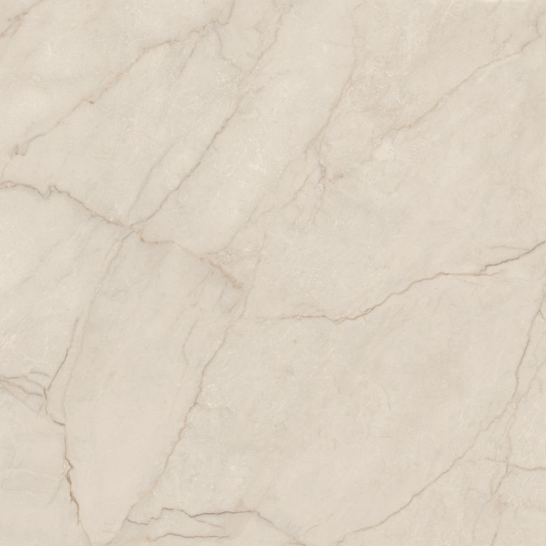 Carrelage sol effet marbre Joali ivoire mat 120x120 cm