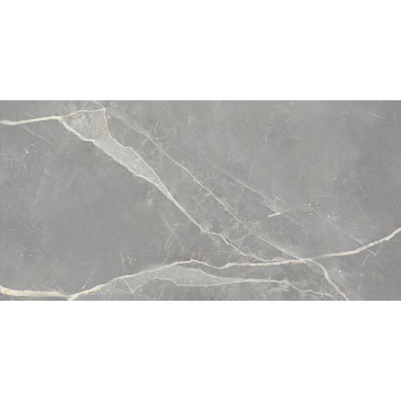 Carrelage sol poli effet marbre Joali argent3060 cm