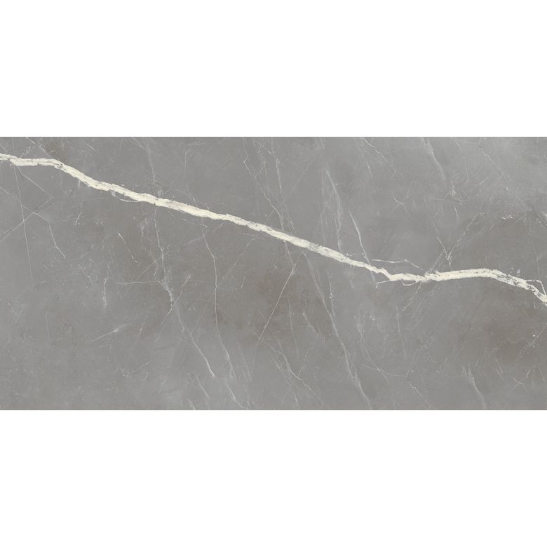 Carrelage sol poli effet marbre Joali argent3060 cm