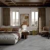 Carrelage sol effet marbre Joali argent mat 30x60 cm
