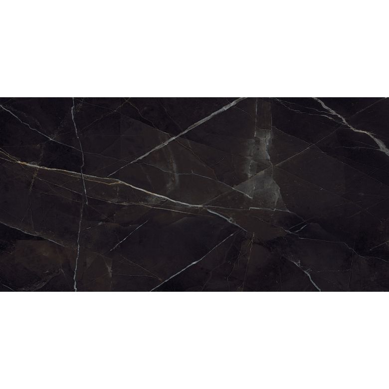 Carrelage sol effet marbre Joalinoir mat 30x60 cm