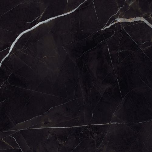 Carrelage sol effet marbre Joali noirmat60x60 cm
