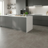 Carrelage sol effet marbre Joali taupe mat 120x120 cm