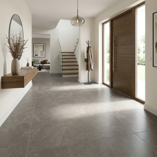 Carrelage sol effet marbre...