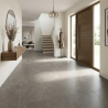Carrelage sol effet marbre Joali taupe mat 60x120 cm